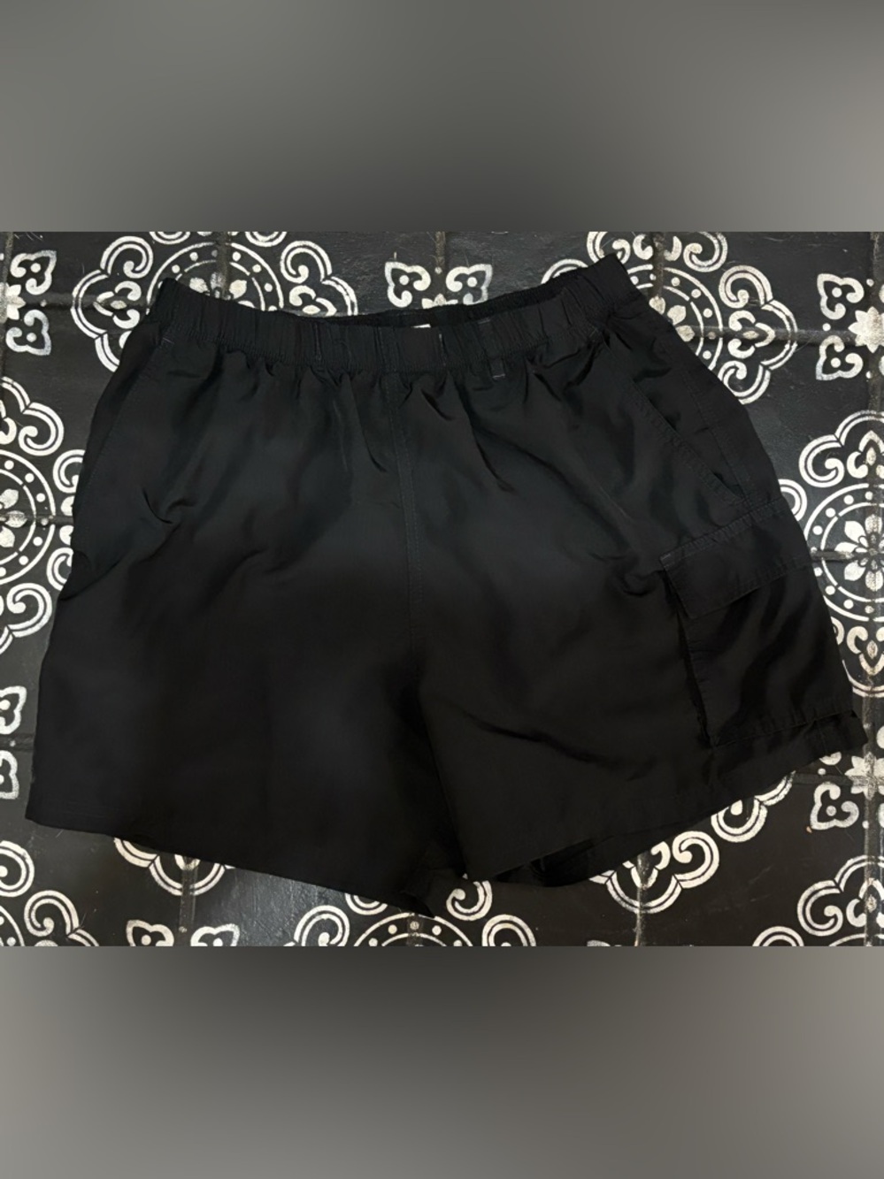 Nike Black Swim Trunks